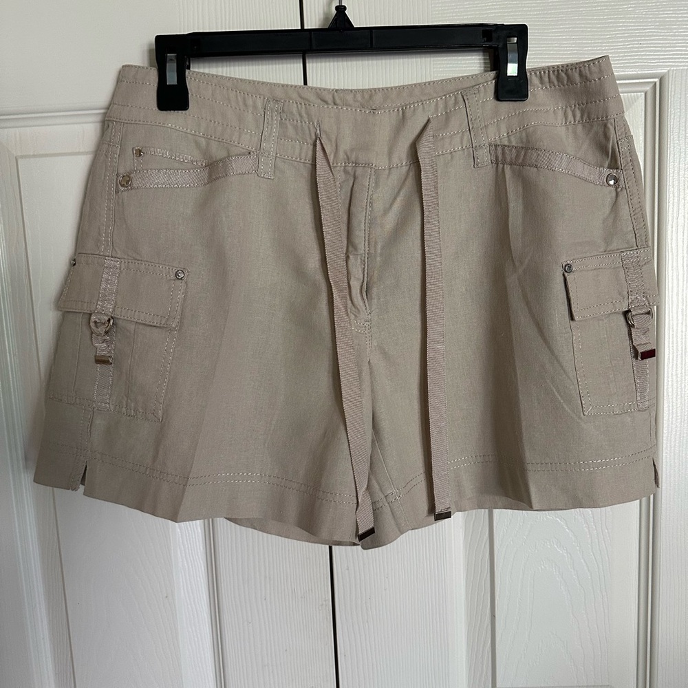 White House Black Market Tan/Beige Shorts size 10